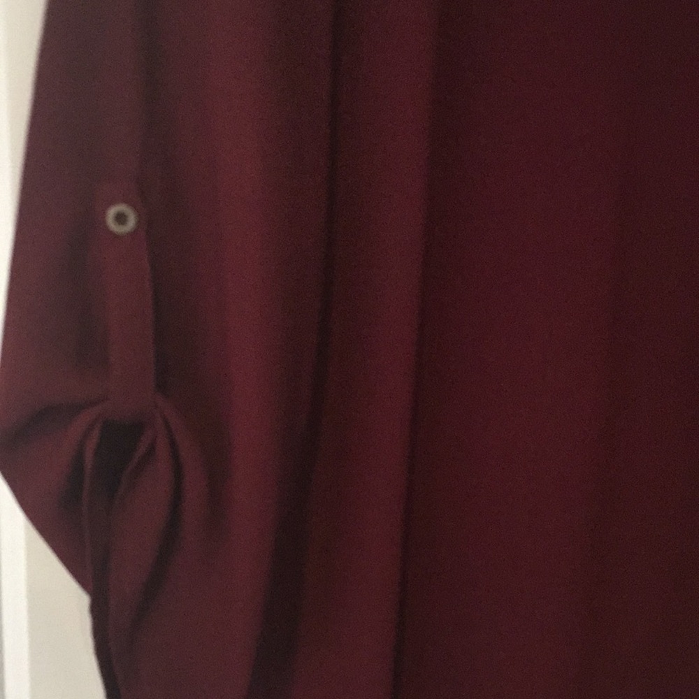 Maroon blouse - Picture 2 of 4